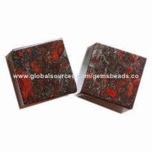Gemstone Cube Bead