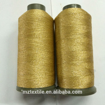 GOLD METALLIC FABRIC WITH COMPOSITED METALLIC YARN FOR EMBROIDERY