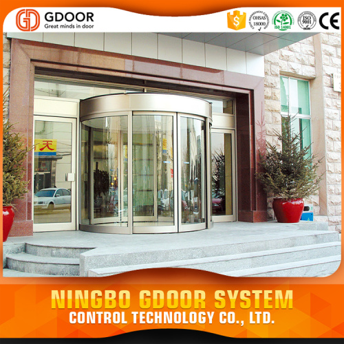 Automatic Curved Sliding Door Used For Commercial Places