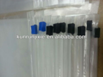 zip plastic pouch bag making machine, newest,high speed,