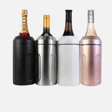 Packshine Portable Metal Champagne Wine Chiller Bucket