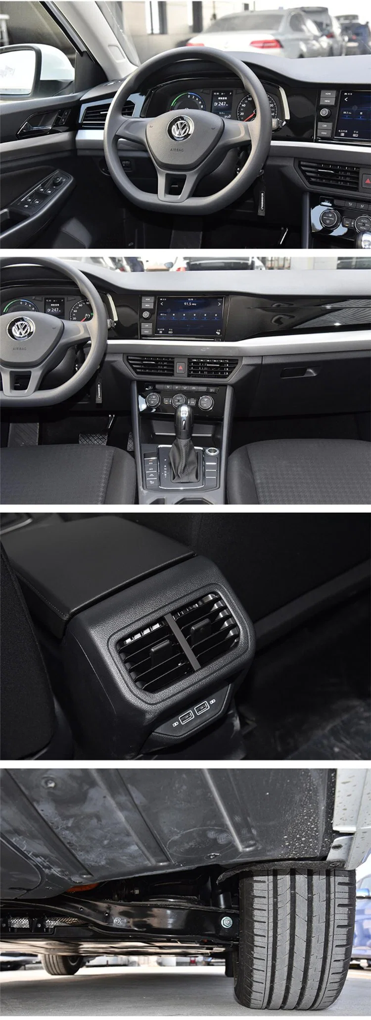 Ridever on Sale VW E-Bora Shang PRO 2020 2021 4 Doors 5 Seats Sedan 346 Km Electric EV Used Cars
