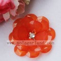 Acrylic Plastic Translucence Jelly Color French Beaded Flower