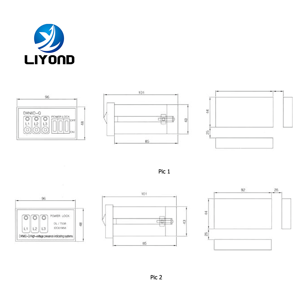 DXN8D-Q(T) Hot Indoor H.V alive display indicator