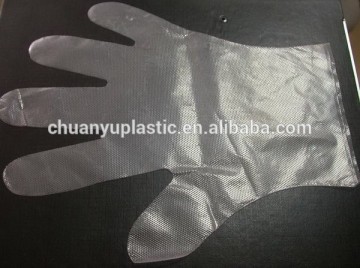 LDPE HDPE disposable PE gloves for medical using