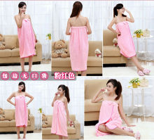 Sexy women bathrobe with bowknot good for Christmas Gift