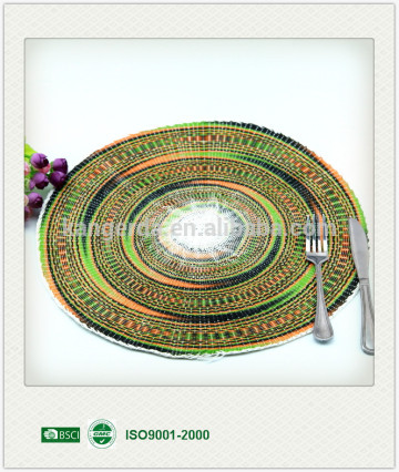 colourful placemat