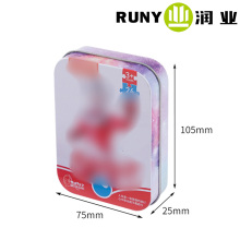 Durable Iron Box for Jigsaw Puzzle Building Blocks