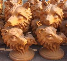 metal garden art animals