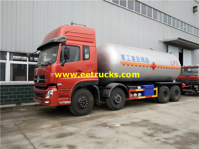 25 CBM DFAC Propane Delivery Tank Trucks