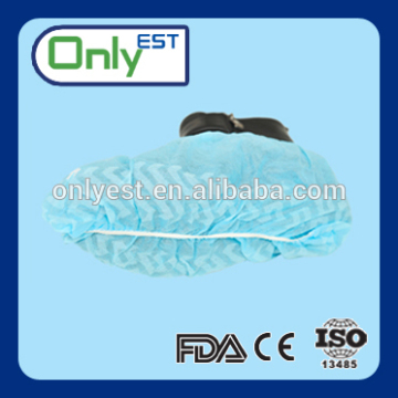 40*17cm protective disposable antiskid shoe cover with iso fda ce