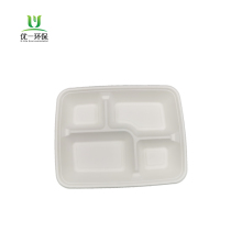 Sugarcane Bagasse Lunch Tray Sugarcane Meat Tray