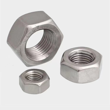 Left-Hand Hex Nuts 304 Stainless Steel