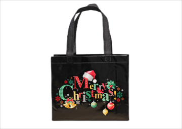 Best-selling reusable Black laminated bag