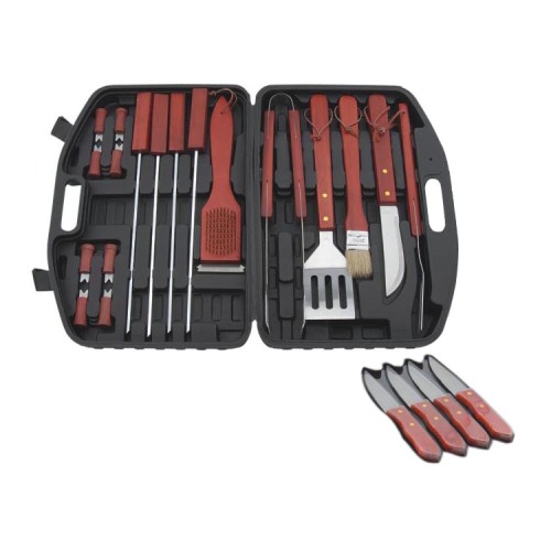 bbq set in plastic Case