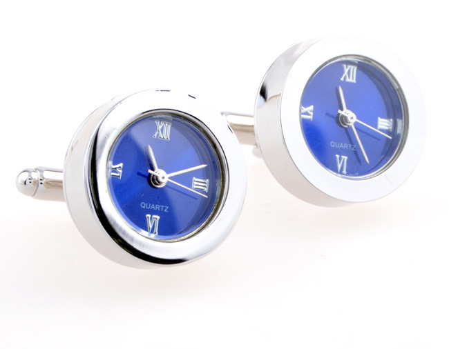 Wholesale Exquisite Import Mechanism Clock Cuff Links