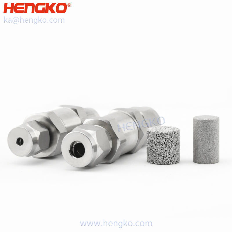 High Strength Easy To Clean SS Sintered Stainless Steel Porous Candle Filter Cartridge For Industry Filtration