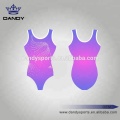 Sublimation Girls Sleeveless Gymnastic Leotards