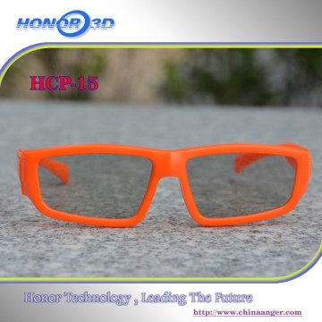 DIY plastic VR 3D Glasses support RealD/Master Image system