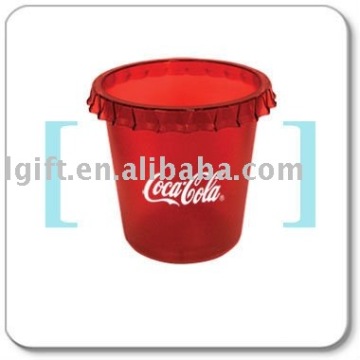 Beer Cap shaped Ice Bucket AS material