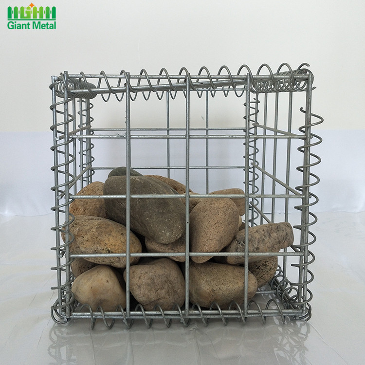 Galvanized gabion basket retaining wall welded gabion box