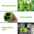 Eco-Friendly Silicone Dog Avfallspåse Dispenser med karabiner