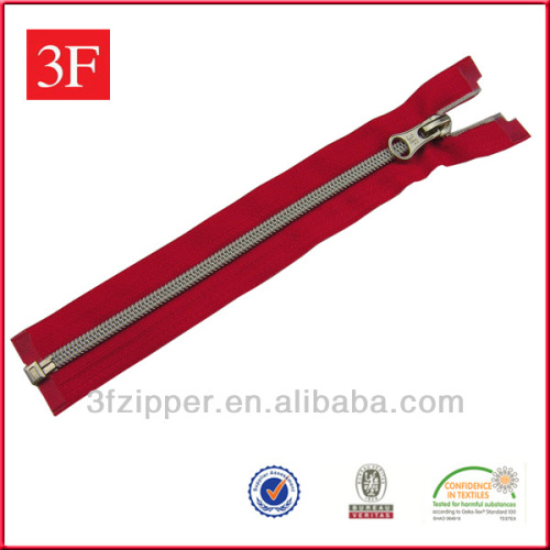 5# Silver Teeth Nylon Zipper