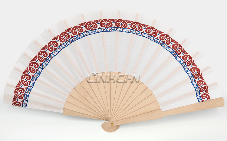 hot selling manual wooden sticks hand fan for decoration