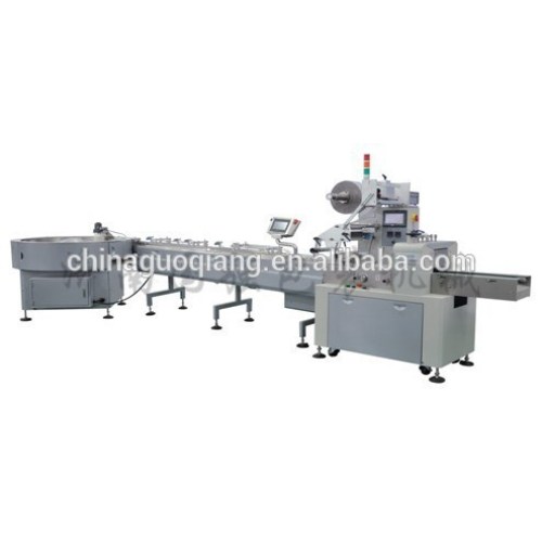 high speed full-automatic pillow packing machine line