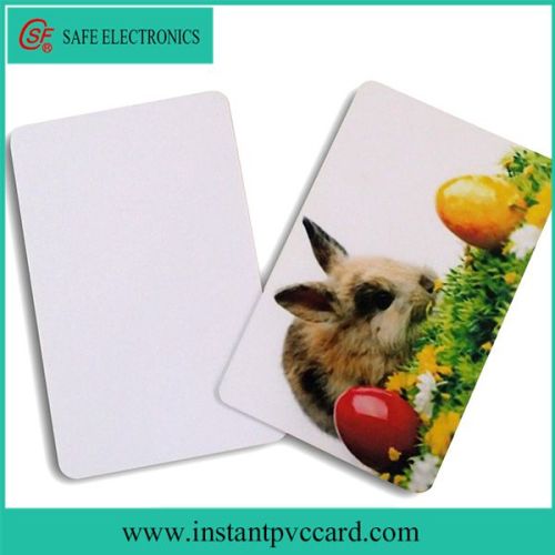 Low price blank inkjet pvc card for printer