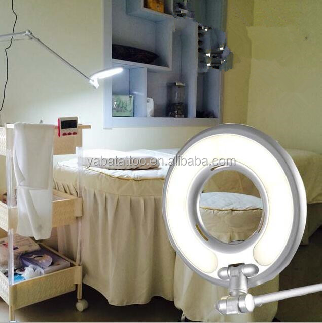 8 Magnifier LED floor Lamp Light with Floor Standing Adjustable Swivel