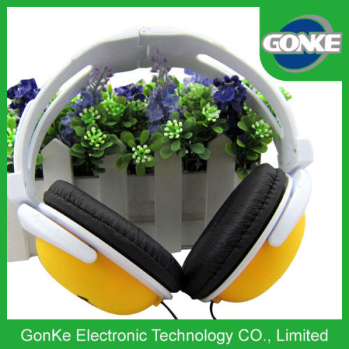 Colorful Mix Style Headphones Earphoes Yellow