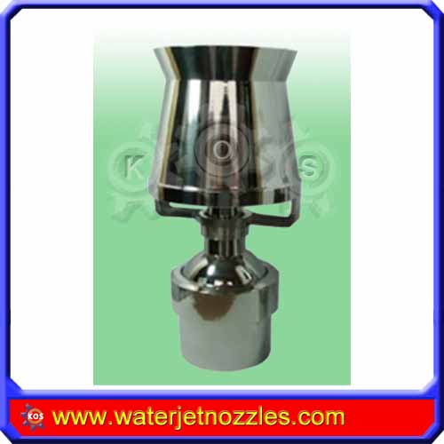 Adjustable Dn65 Stainless Steel Ice Tower Fountain Nozzle