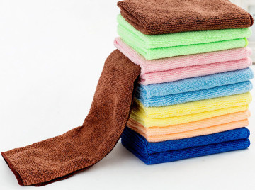Supply Warp Knitted Microfiber Car Cleaning Towels