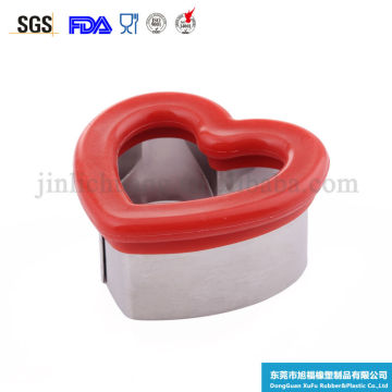 Food Grade Heart Shape Silicone Cookie Cutter