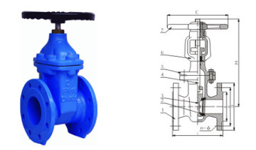DIN Cast Iron Gate Valves