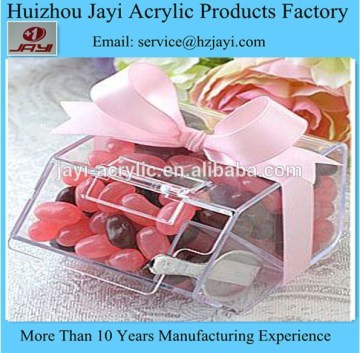 China supplier wholesale acrylic empty chocolate gift box/empty box for chocolate