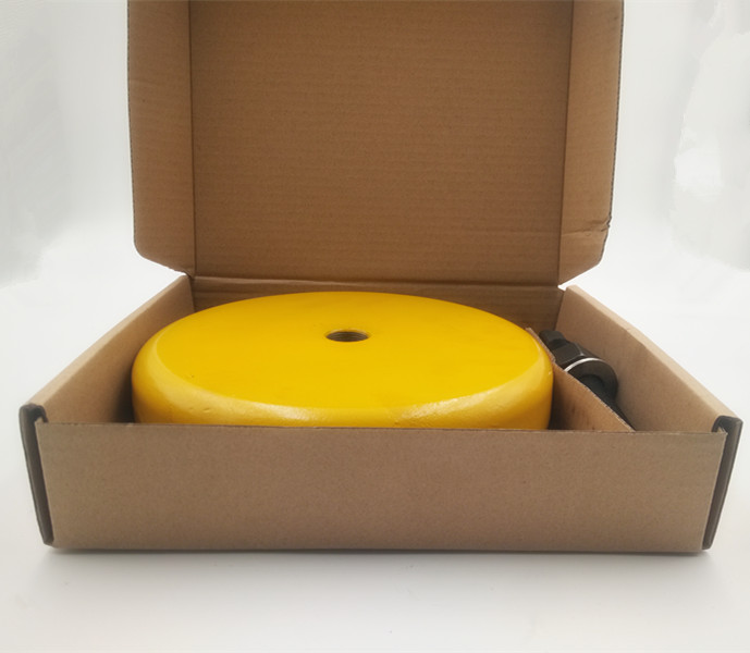 Custom injection molding machine round damping pad
