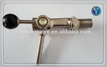 SUS304 beer barrel tap,beer drum faucet
