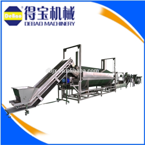 broad bean frying machine continuous broad bean frying line