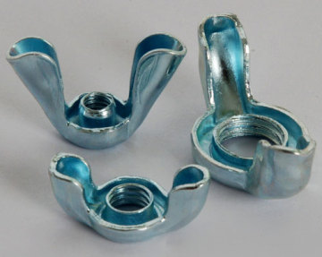 Zinc plated stamping wing nuts