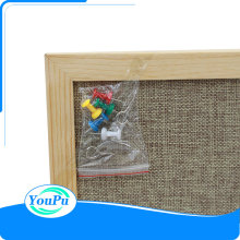 16x11 Wood Bulletin Boards with Linen Wall board