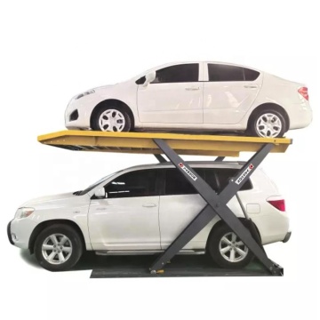 6000 lbs 2700 Kg Double Parking Scissor Lift with 6000 lbs Capacity