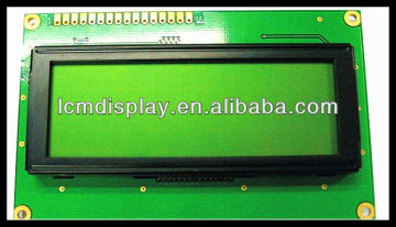 2004 FSTN Positive Transflective character lcd panel