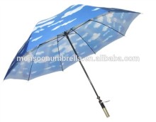 big umbrella golf umbrella straight hand open