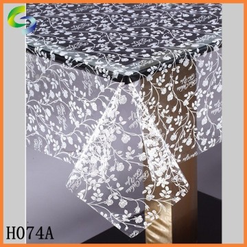 Popular custom printed plastic tablecloth