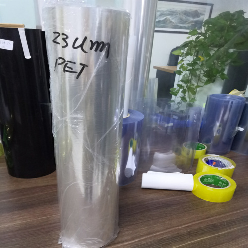 Embalaje de blíster de alimentos transparentes de película rígida PET