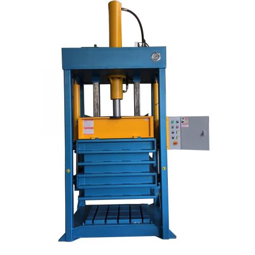 Good quality hydraulic baler machine for cloth textile