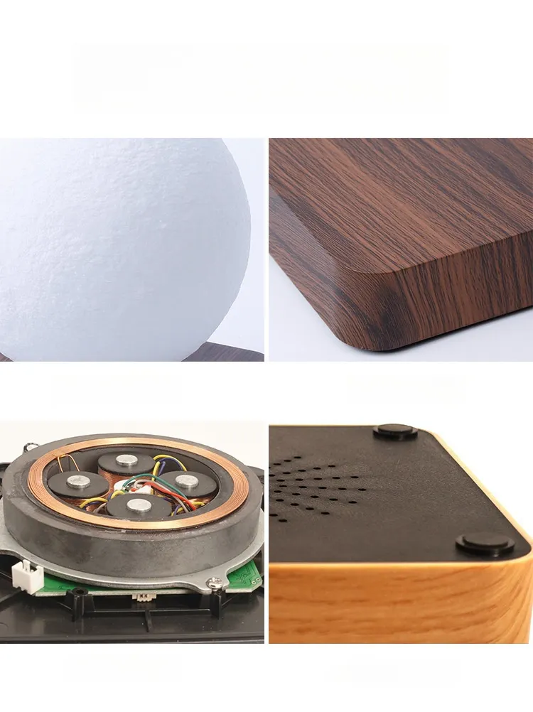 Levitating Rotating Moon Lamp with Three Color Modes