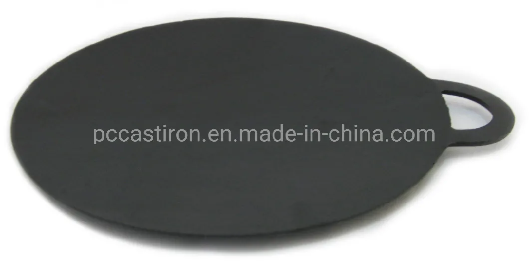 Round Nonstick Preseasoned Cast Iron Griddle Plate